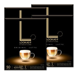 남양 루카스나인 시그니처 라떼 200T(50Tx4개)