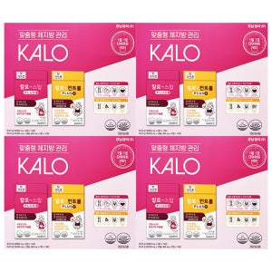 (4박스)경남제약 칼로스탑 15포 + 칼로컨트롤 15포