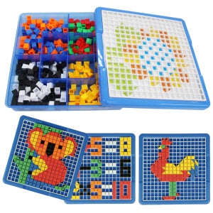 Lucky Angel 창의력 디자인 보드 모자이크 놀이 490PCS 럭키엔젤 QL010(D)-7
