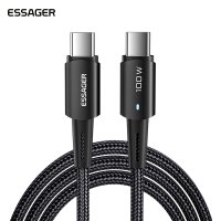 ESSAGER 선셋 100W C to C타입 고속 충전 케이블