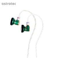 Astrotec Lyra Nature 플랫 헤드폰 인이어 이어플러그, HiFi 음악 분리형 MMCX 3.5mm