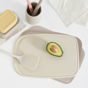 홈하우스 국산 프리미엄 칼집이 나지않는 항균 실리콘도마 양면 이유식도마 소