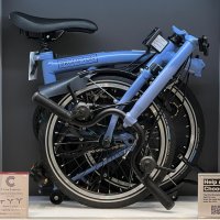 [Brompton] 브롬톤 미니벨로 자전거 C 라인 어반 블랙 에디션 클라우드 블루 BROMPTON C LINE S2E/M2E/H2E/S2L/M2L/H2L/S2R/M2R/H2R