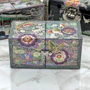 모란도 자개 보석함 나전칠기 외국인선물 한국전통선물 국립중앙박물관 굿즈