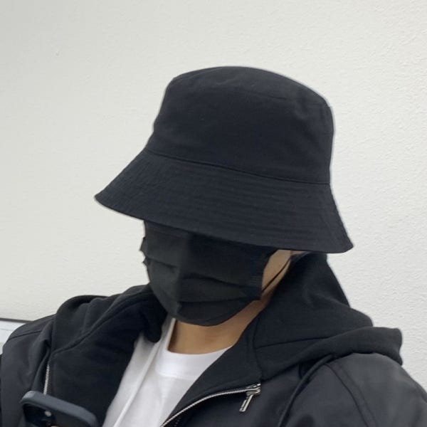 빅사이즈 버킷햇 남자 벙거지 모자 대두 여성 커플 왕대두