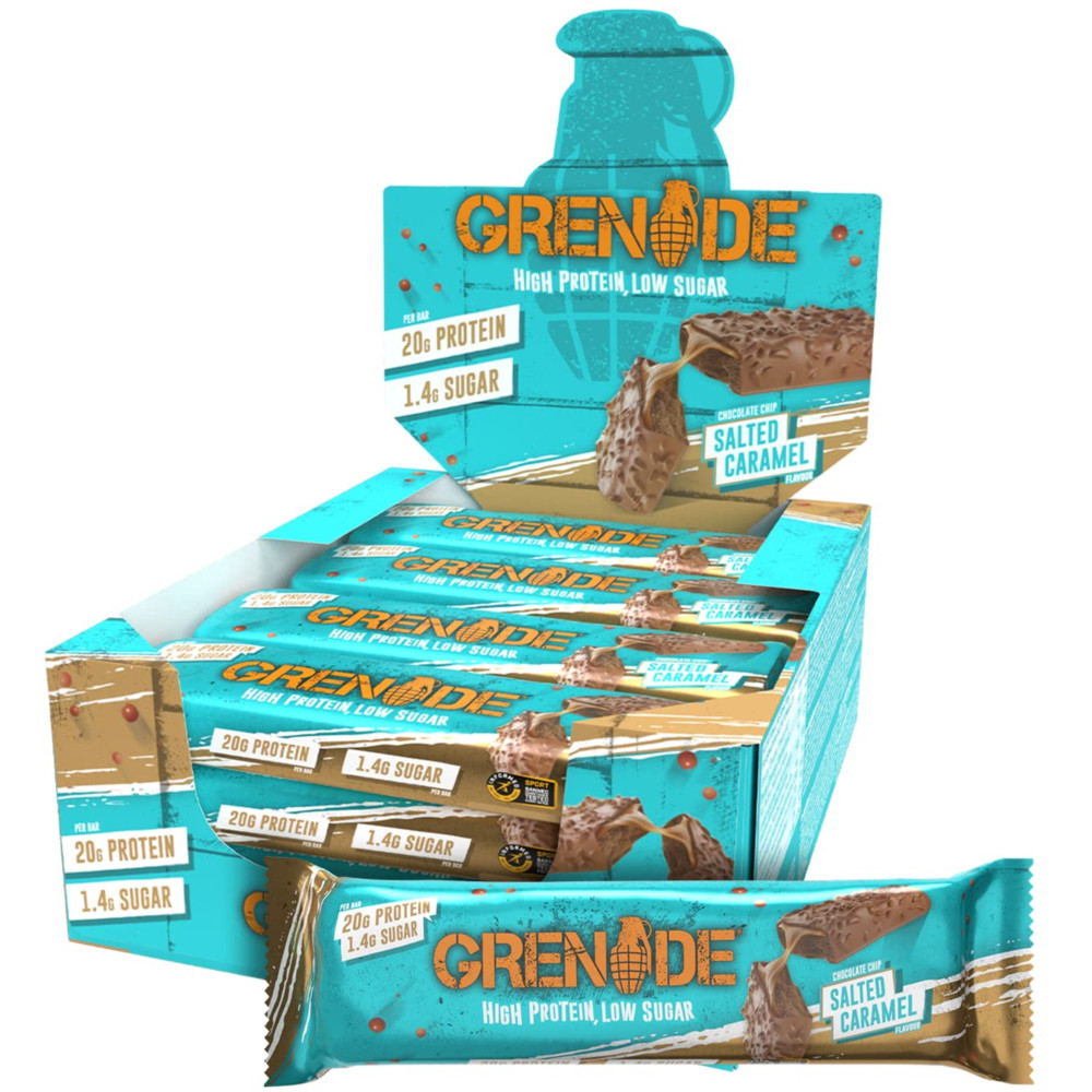 그레네이드(Grenade) 그레네이드 초코칩 솔티드 카라멜 성분 분석