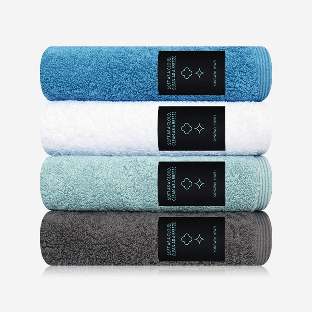 수건 송월타올 코마사 40수 200G 항균 호텔 수건답례품 판촉물 단체제작 향균무지200