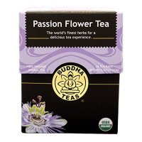 기타 꽃잎차 Buddha Teas 부다 티 패션 플라워 시계꽃 차 18 티백 Passion Flower Tea Bags