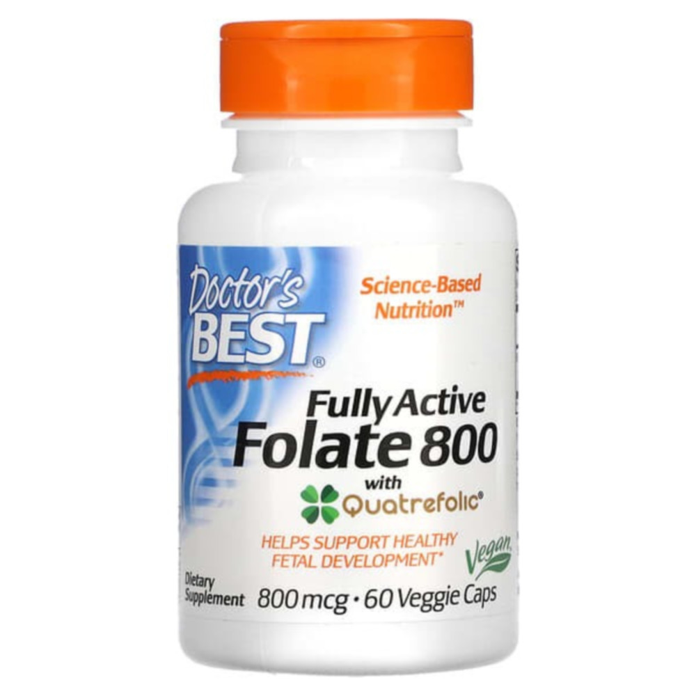닥터스베스트 활성 <b>엽산</b> 800mcg 60정 태아 폴산
