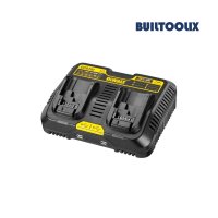 디월트 DCB102 리튬이온 듀얼 충전기10.8V-18V