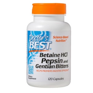 닥터스베스트 베타인 HCI 펩신 앤 젠티안 비터 120캡슐