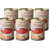 독일 라이헨호프 Reichenhof Gulasch suppe 헝가리 클래식 비건 굴라시 수프 통조림 6캔x380ml