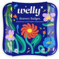 Welly 웰리 패브릭 밴드 Floral 48개입