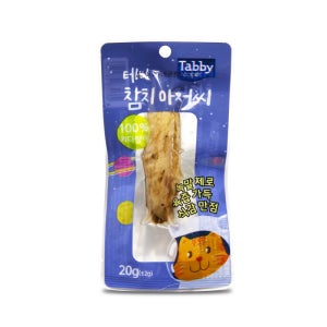 유통27.5 테비 통살 녹말없는 참치아저씨 가다랑어, 20g, 1개