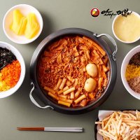 떡볶이밀키트 캠핑 밀떡세트 동인천 유명 맛집 앗싸떡볶이 2인분 매콤달달 약간매움