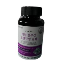 온푸드 리얼 솔루션 코엔자임 큐텐 600mg x 90캡슐 1개