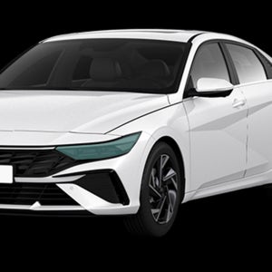 더뉴 아반떼 CN7 페이스리프트 헤드라이트 PPF 보호필름