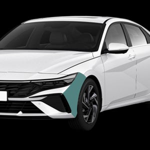 더뉴 아반떼 CN7 페이스리프트 튜닝 프론트 범퍼 PPF 보호필름