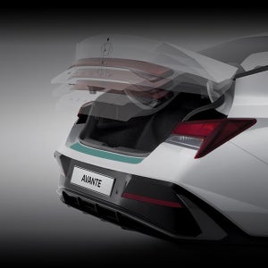 더뉴 아반떼 CN7 페이스리프트 튜닝 트렁크리드 PPF 보호필름