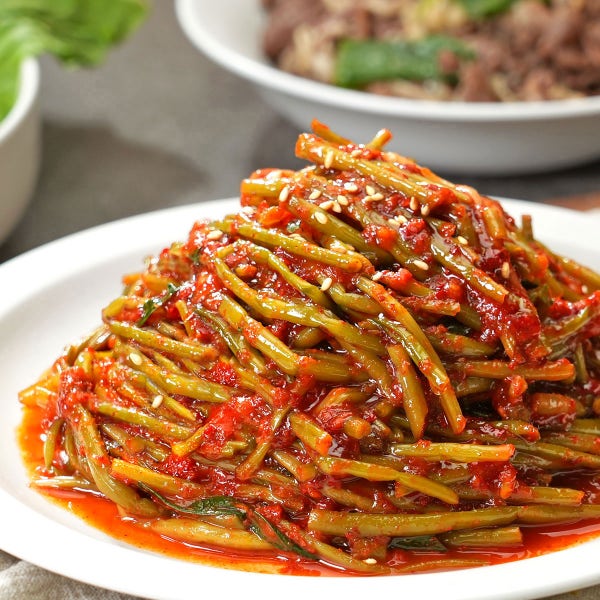 셰프애찬 제철 별미 김치 국산 고구마줄기 고구마순 김치