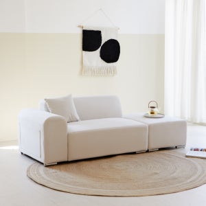 바오트가구 앤고 2인용 아쿠아텍스 패브릭 소파