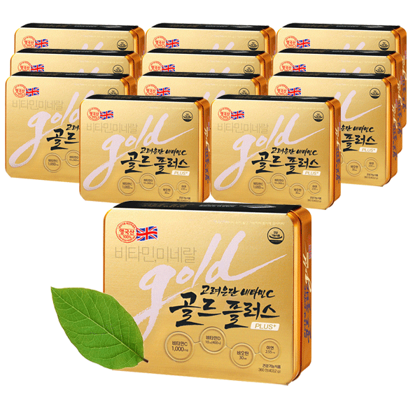 비타민C 골드 플러스 1120mg 360정 12개 <b>고려은단</b> 비오틴 아연 항산화 뼈건강 <b>피부</b>