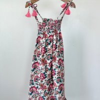 루이스미샤 원피스 DRESS MARCELINE CREAM INDIAN FLOWERS 4,6,8A