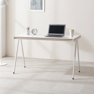 미젠시아 1450 A자 스틸다리 책상 1200 2colors