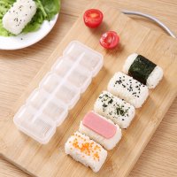 초밥틀 네모 사각 스시 소풍 도시락 만들기 주먹밥 초밥 하와이안 무스비 김밥틀 L320