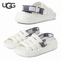 어그슬리퍼 남성 어그 샌들 예 UGG 화이트 키높이 플랫폼