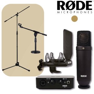 RODE NT1 Ai-1 Complete Studio Kit | 로데 콘덴서 마이크 오디오인터페이스 세트