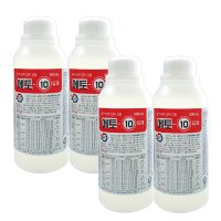 모기퇴치기 방역연막용 국보 모기약 파리약 바퀴벌레약 에토10 유제 500ml x 4개