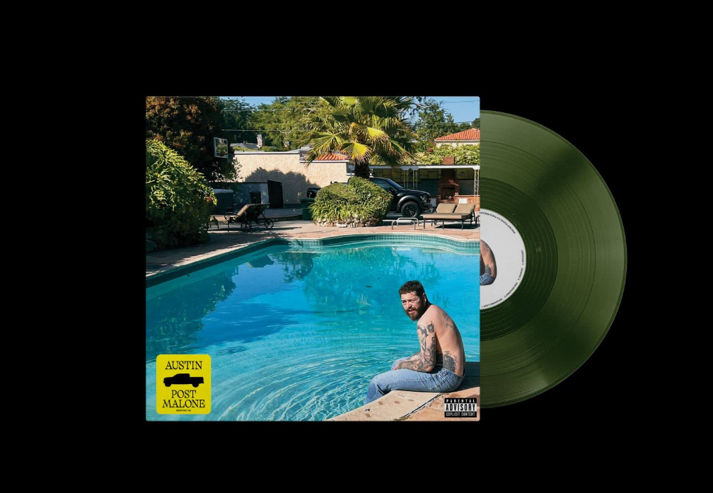 포스트 말론 LP Post Malone - Austin Forest Green 컬러 엘피