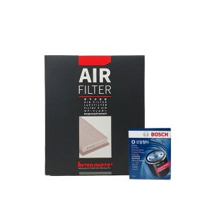 보쉬부품 볼보 S60 엔진오일교환 필터세트 VF01