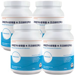 자주가게 구아검가수분해물 프리바이오틱스 500g x 4개