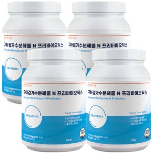 자주가게 구아검가수분해물 프리바이오틱스 500g x 4개