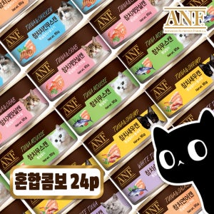 ANF 고양이 간식 캔 6종콤보, 95g, 24개