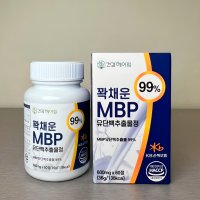 건강헤아림 꽉채운 MBP 유단백추출물 99% 600mg x 60정