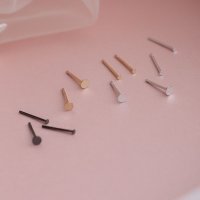 순은 925 초미니 귀걸이 피어싱 1.5mm 3mm