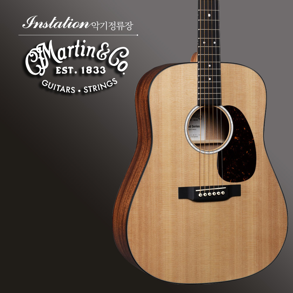 Martin 마틴기타 D-10E-02 로드시리즈 드래드넛 통기타 피쉬맨 EQ장착 올솔리드 D10E02
