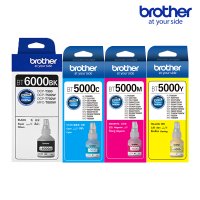 브라더 정품잉크 리필잉크 BT6000BK BT5000 4색 세트