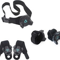 Swehoo Vive Tracker 래커 벨트 스트랩 핸드 풋 밴드 HTC Vive Tracker용 (트래커 벨트+2 팔찌 스트랩+2 팜 스트랩) 5 in 1