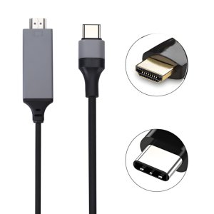 핸드폰미러링 스마트폰 미러링케이블 C to HDMI 넷플릭스 디즈니플러스 TV연결 그레이