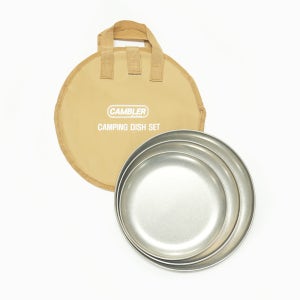 캠블러 캠핑 접시 세트 피크닉 그릇 원형 플레이트