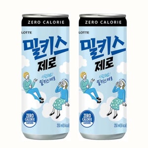 밀키스 제로 캔음료 250mlx30캔