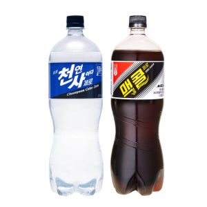 일화 맥콜 제로 + 천연사이다 제로 1.5L X 각12pet (총24pet)