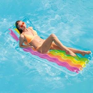 인텍스 물놀이튜브 물놀이용품 레인보우