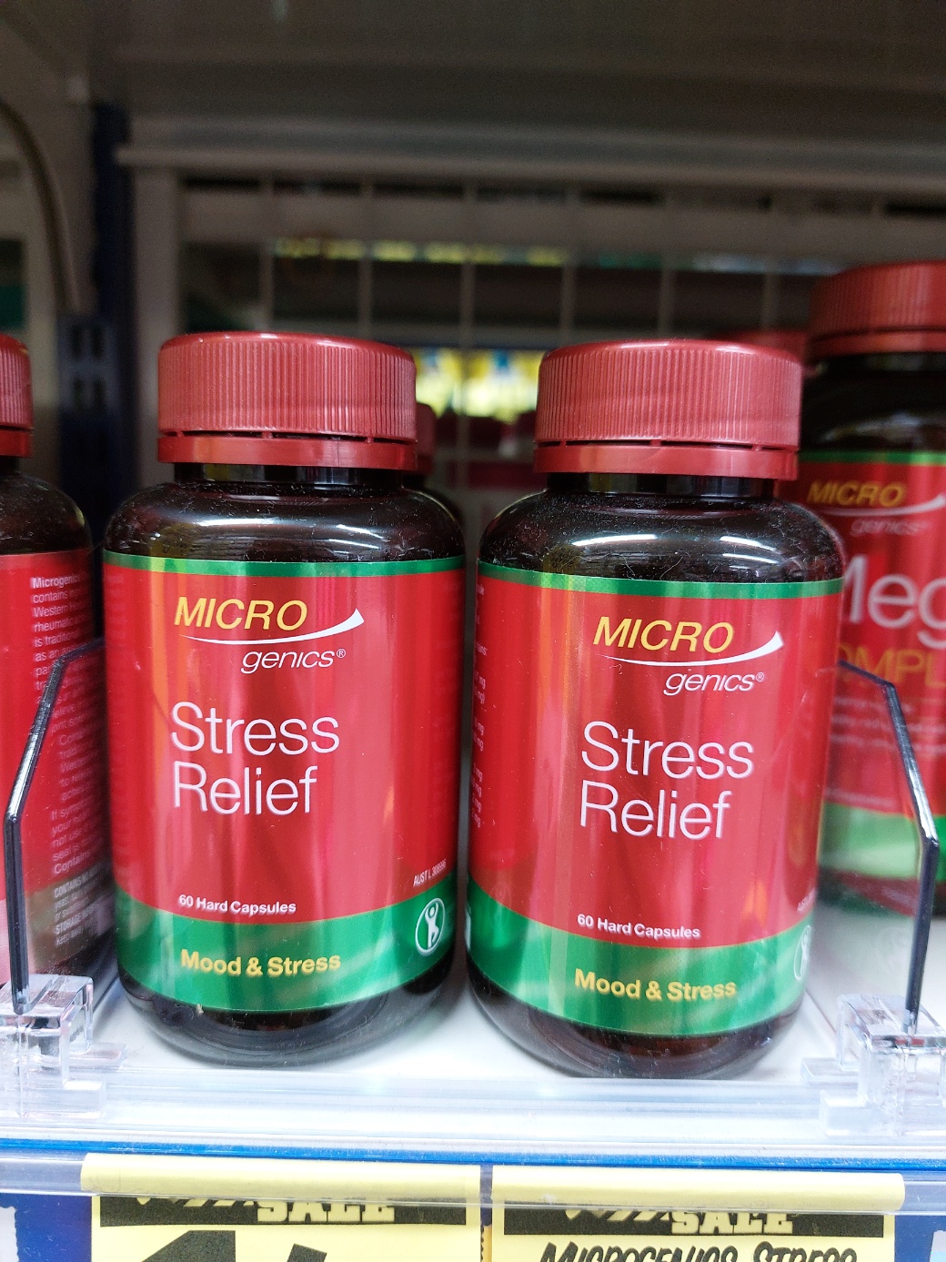 마이크로제닉 <b>스트레스 릴리프</b> 60캡슐