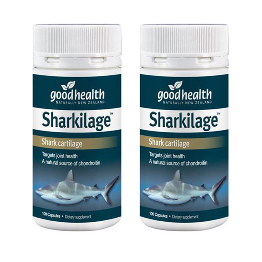 Good Health Sharkilage 굿헬스 상어 <b>연골</b> 100캡슐 2팩