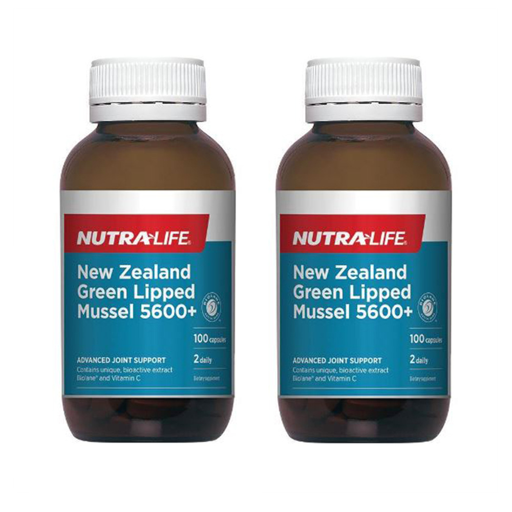 NUTRALIFE GREEN LIPPED MUSSEL 5600 <b>뉴트라</b>라이프 초록입홍합 100정 2팩